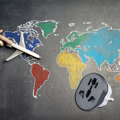 Netzwerkadapter Techsuit C529 UK / US / AU - EU, Weiß