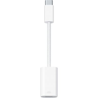 Adaptateur de données et de charge USB-C - Lightning Apple A2868, Blanc MUQX3ZM/A