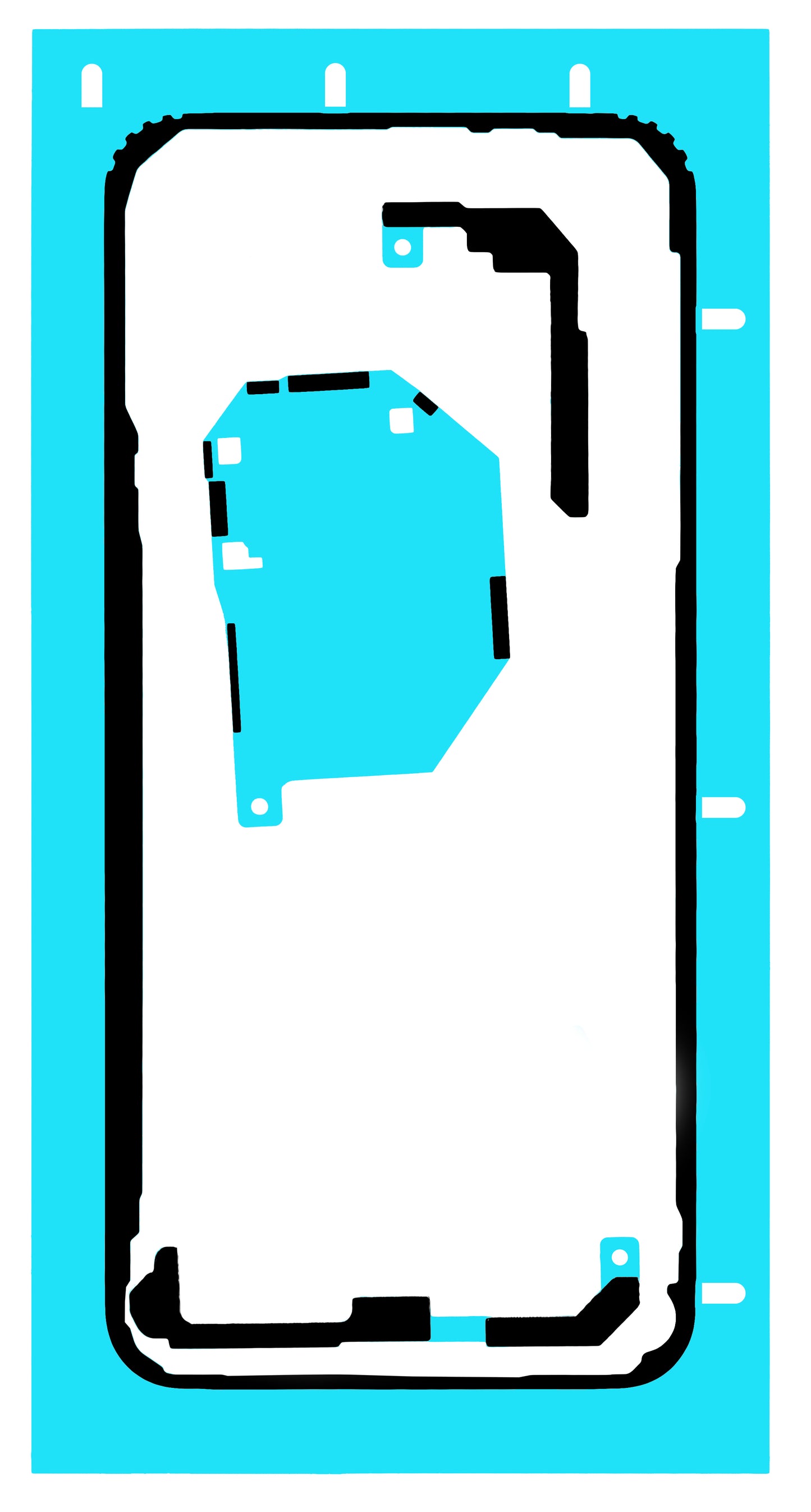 Klebstoff Batterieabdeckung Honor 400 Pro, Service Pack 5163AFKA