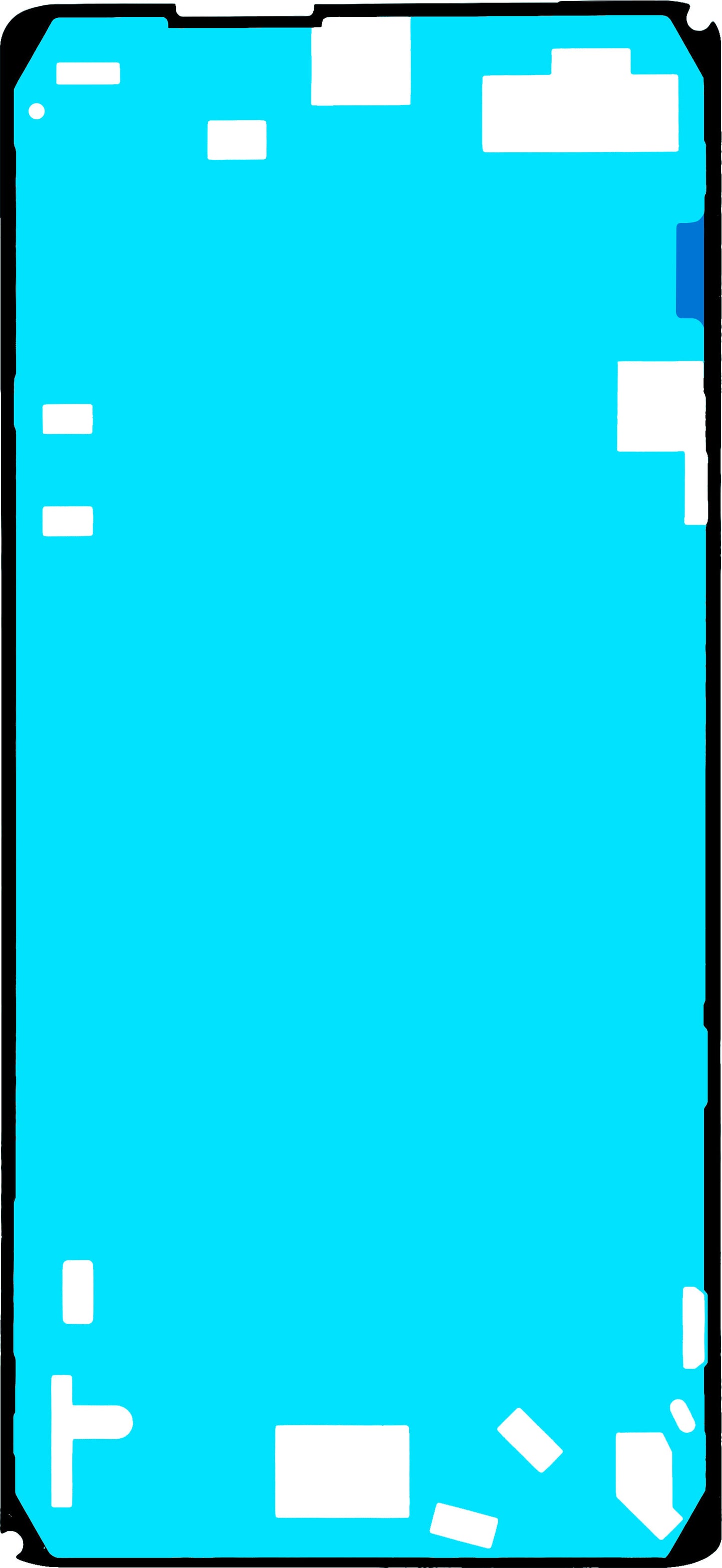 Adhésif Écran Google Pixel 7 Pro, Service Pack G806-06898-03