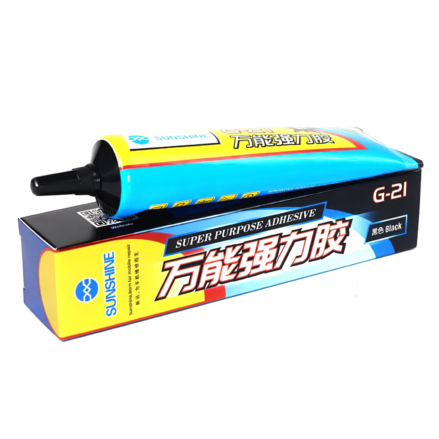 Colla Liquida Sunshine G-21, 50ml, Nero