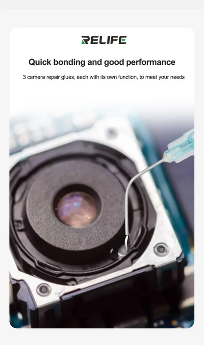 Colla Liquida UV Relife RL-035G per fotocamera telefono, 3ml