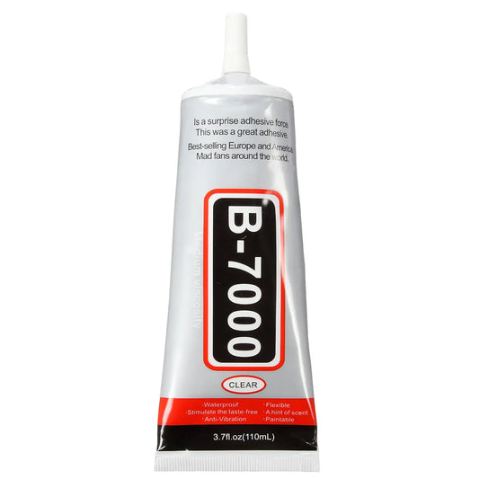 Zhanlida B-7000 Flüssigkleber 110ml | Transparent | Reparatur-Klebstoff