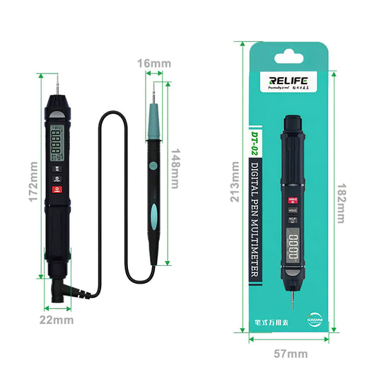 Appareil de Mesure Numérique Relife DT-02