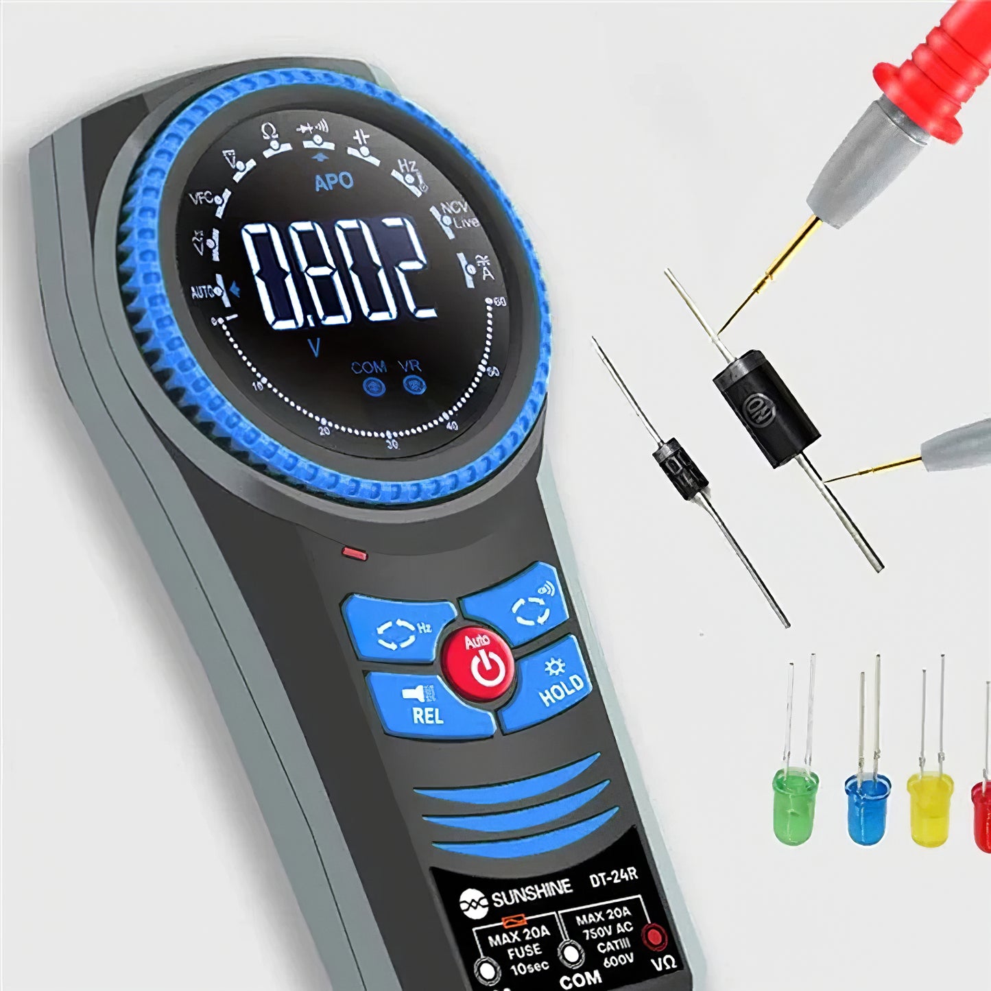 Appareil de Mesure Numérique Sunshine DT-24R