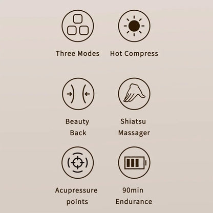 Apparecchio Massaggio Collo Yesido MG16, Beige