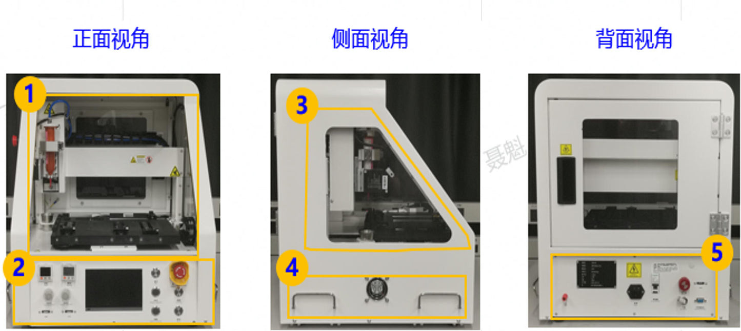 Strumento automatico per la distribuzione di adesivo Huawei 02212862