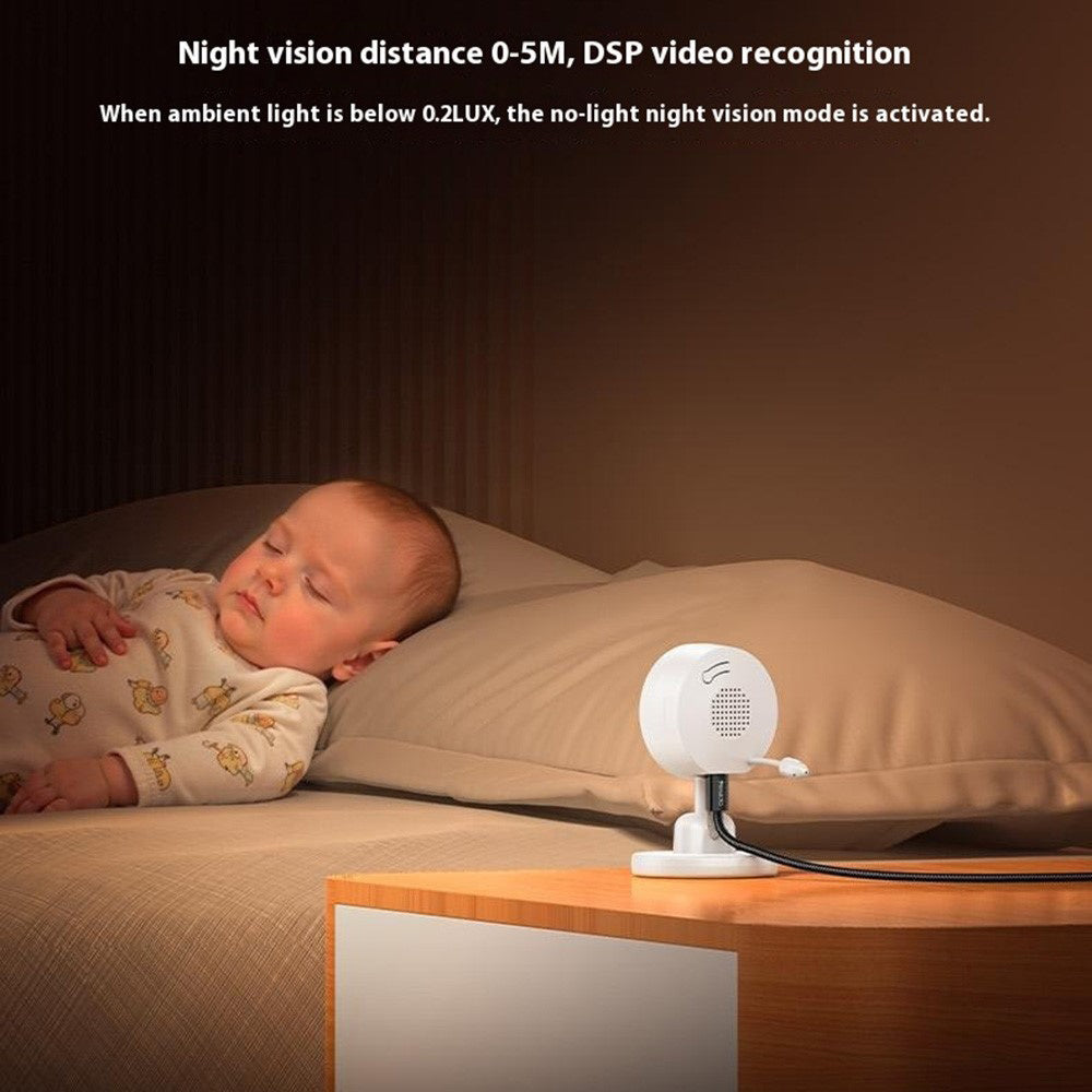 Baby Monitor Yesido KM26, Wi-Fi, Bianco
