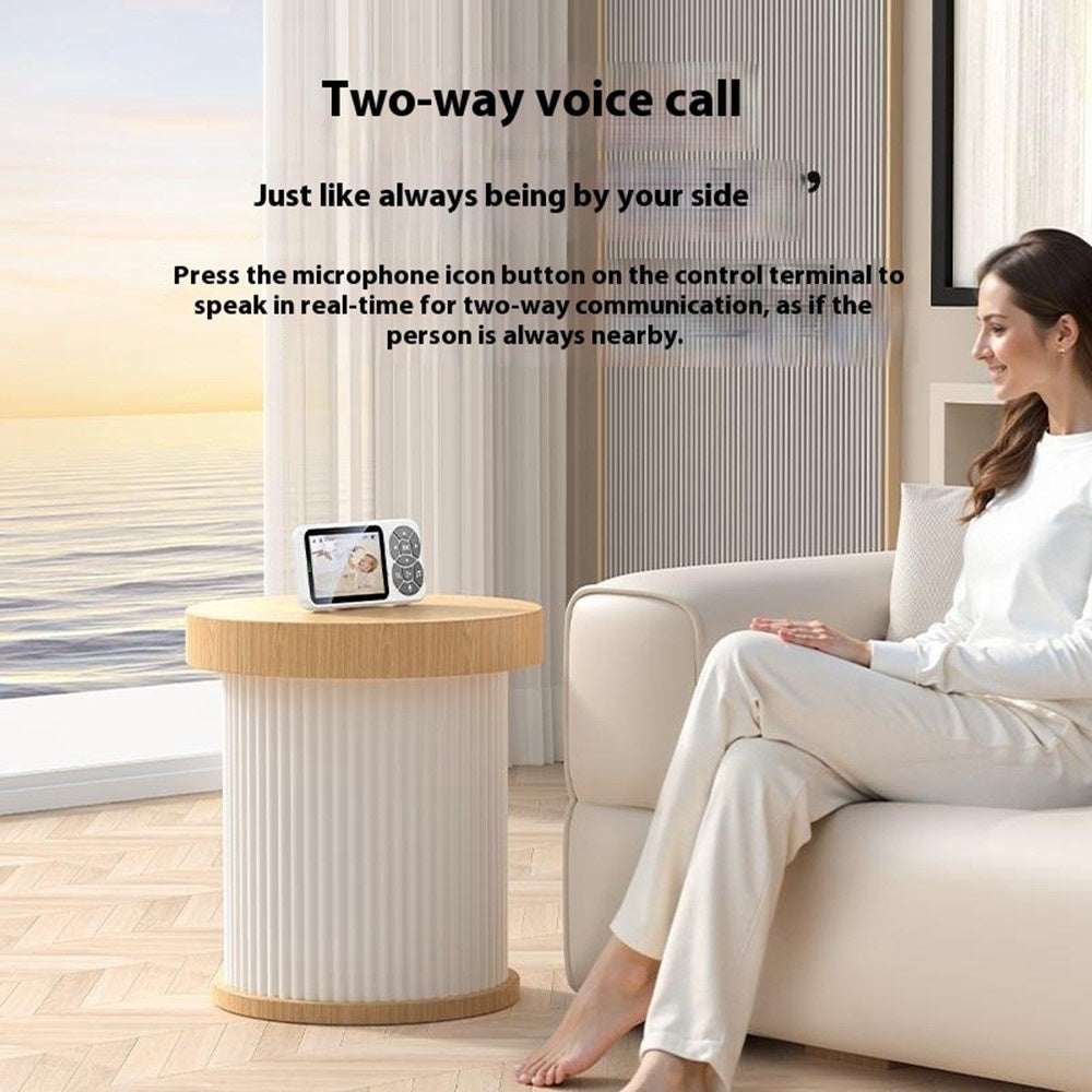 Baby Monitor Yesido KM26, Wi-Fi, Bianco