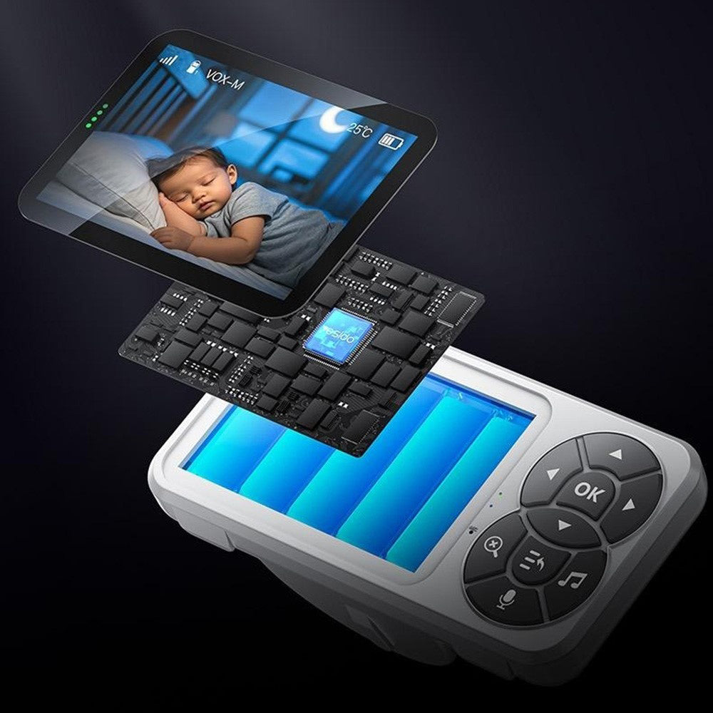 Baby Monitor Yesido KM26, Wi-Fi, Bianco