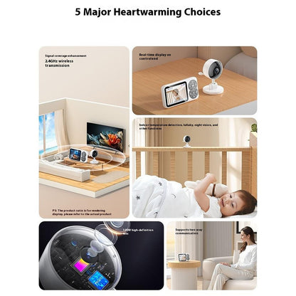 Baby Monitor Yesido KM26, Wi-Fi, Bianco