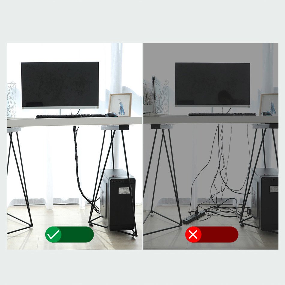 Kabelorganisator Baseus Circle, Velcro, 3m, Schwarz ACMGT-F01