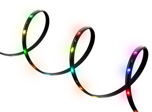 Striscia led Yeelight, 3,5W, OBSID RGBIC, estensione, 1m, nero YLFWD-0026 YLFWD-0026