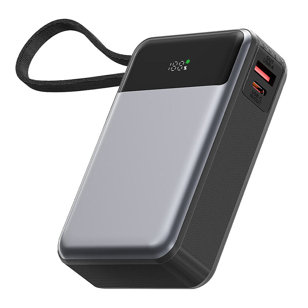 Batteria Esterna Acefast M21, 20000mAh, 65W, QC + PD, 1 x USB-A - 2 x USB-C, Nera
