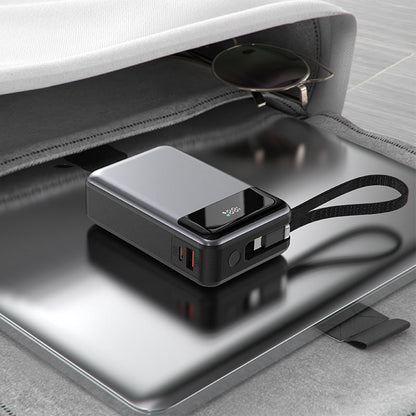 Batteria Esterna Acefast M21, 20000mAh, 65W, QC + PD, 1 x USB-A - 2 x USB-C, Nera