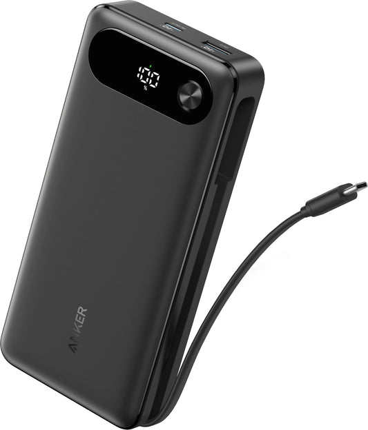 Batteria Esterna Anker PowerCore, 20000mAh, 87W, QC + PD, 1 x USB-A - 2 x USB-C, Nera A1383H11