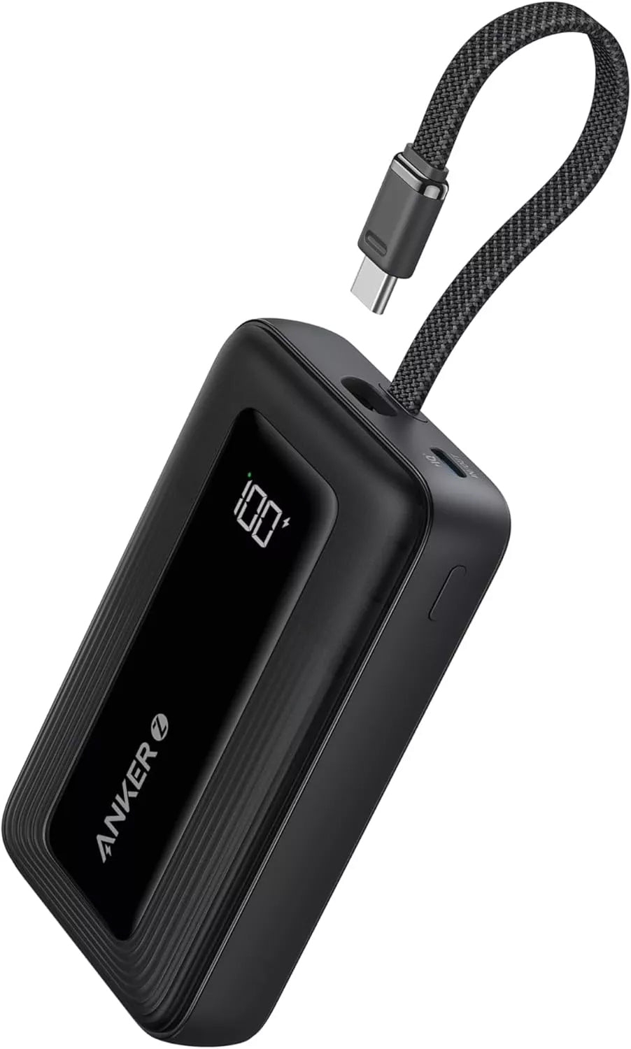 Batteria Esterna Anker Zolo, 20000mAh, 30W, QC + PD, 1 x USB-A - 2 x USB-C, Nera A1689H11