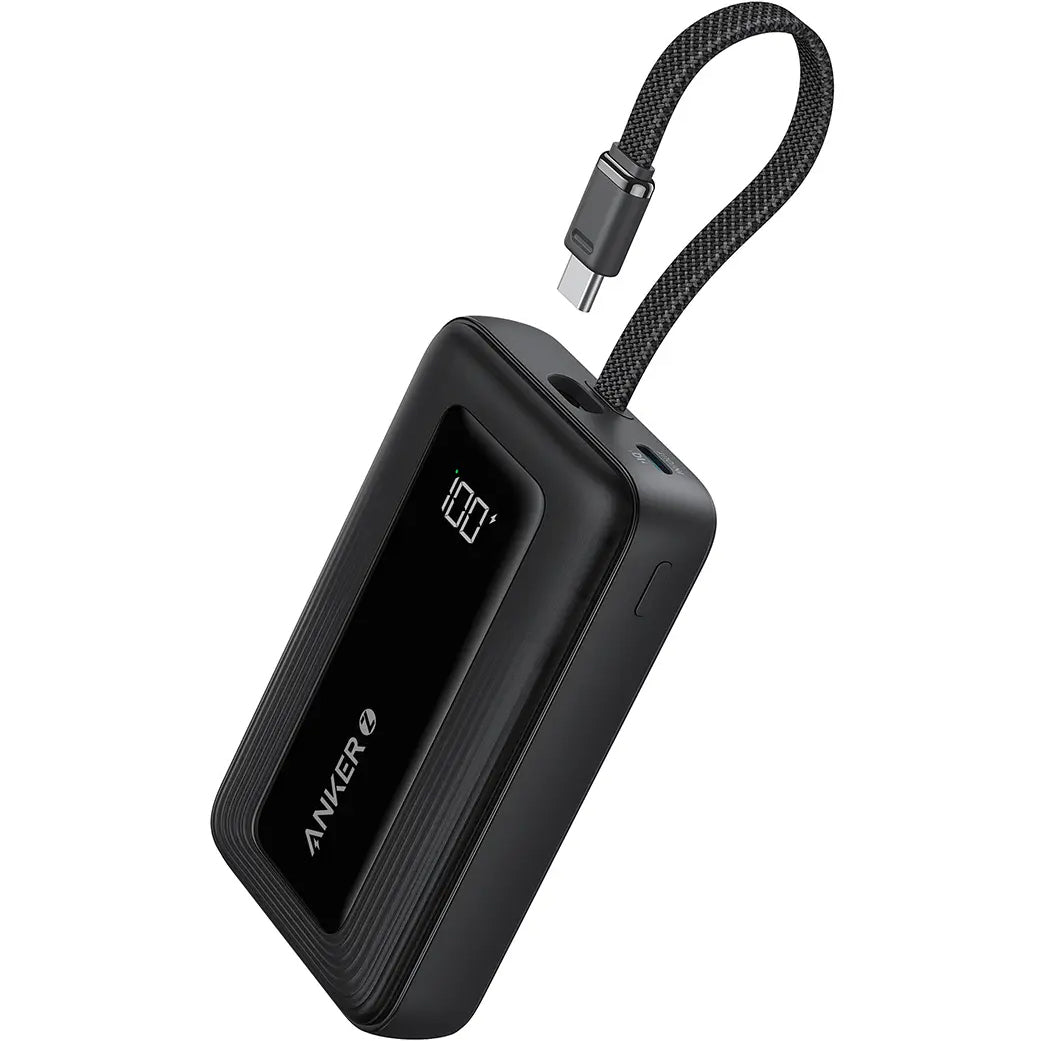 Batterie Externe Anker Zolo, 10000mAh, 30W, QC + PD, 1 x USB-A - 2 x USB-C, Noire A1688H11