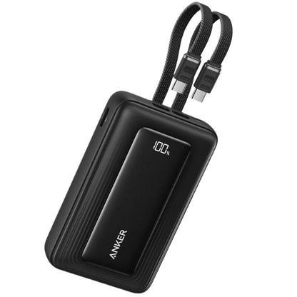 Power bank Anker Zolo, 20000 mAh, 45 W, QC + PD, 1 x USB-A - 3 x USB-C, Nero A110MH12