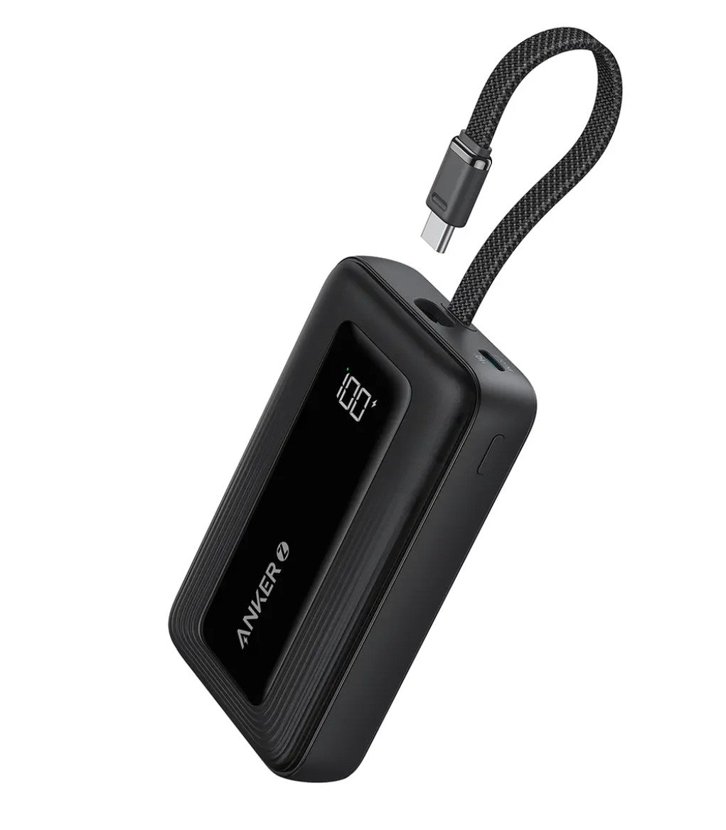 Batterie Externe Anker Zolo, 10000mAh, 30W, QC + PD, 1 x USB-A - 2 x USB-C, Noire A1688H11