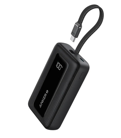 Batterie Externe Anker Zolo, 10000mAh, 30W, QC + PD, 1 x USB-A - 2 x USB-C, Noire A1688H11