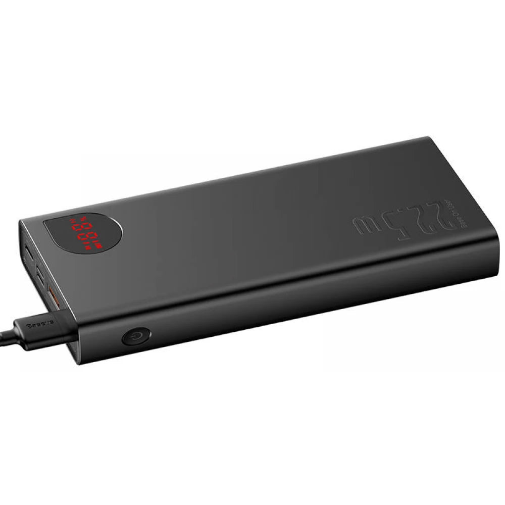 Batterie Externe Baseus Adaman, 20000mAh, 22.5W, QC + PD, 1 x USB-C - 2 x USB-A, Noire PPAD070101