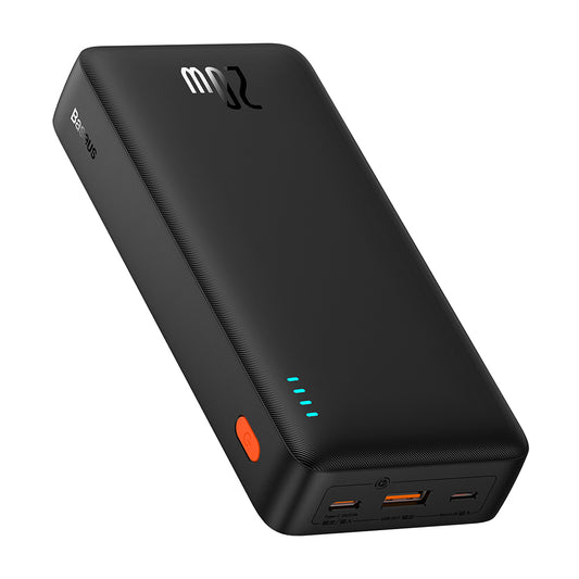 Batteria Esterna Baseus Airpow, 20000mAh, 20W, QC + PD, 1 x USB-A - 1 x USB-C, Nera P10022804113-00