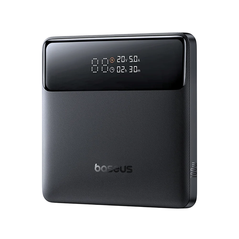 Externer Akku Baseus Blade H1, 20000mAh, 100W, QC + PD, 2 x USB-A - 2 x USB-C, Schwarz