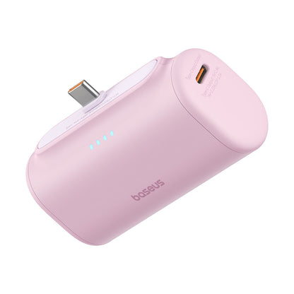 Batterie Externe Baseus Compact, 5000mAh, 20W, PD, 2 x USB-C, Rose P10068306413-00