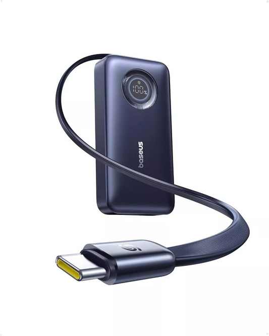 Externer Akku Baseus EnerCore CR11, 10000mAh, 45W, PD, 2 x USB-C, Schwarz E0027G01