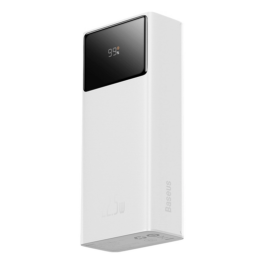 Batterie Externe Baseus EnerFill FP41, 30000mAh, 22.5W, QC + PD, 1 x USB-C - 2 x USB-A, Blanche