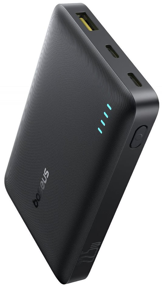 Externer Akku Baseus EnerFill FP21, 10000mAh, 22.5W, QC + PD, 1 x USB-A - 2 x USB-C, Schwarz P1008210D123-00