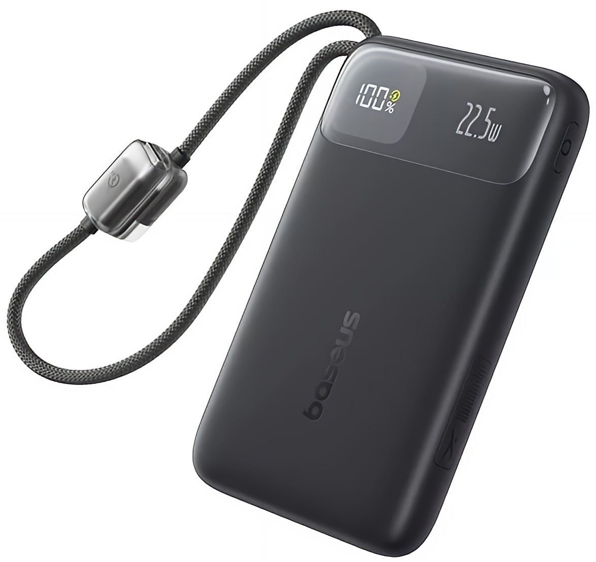 Batterie Externe Baseus EnerFill FC11, 10000mAh, 22,5W, QC + PD, 1 x Lightning - 1 x USB-A - 2 x USB-C, Noire E0027R04