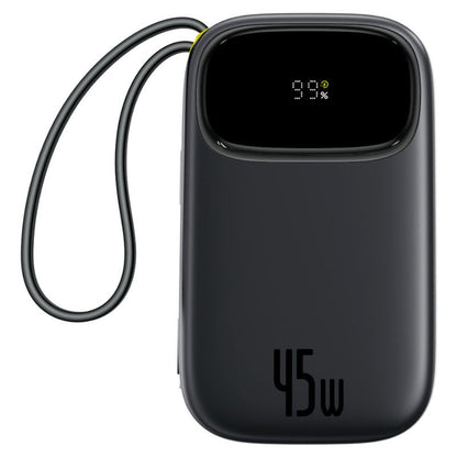 Batterie Externe Baseus EnerFill FC31 Qpow 3, 10000mAh, 45W, QC + PD, 1 x USB-A - 3 x USB-C, Noire P10082102123-00