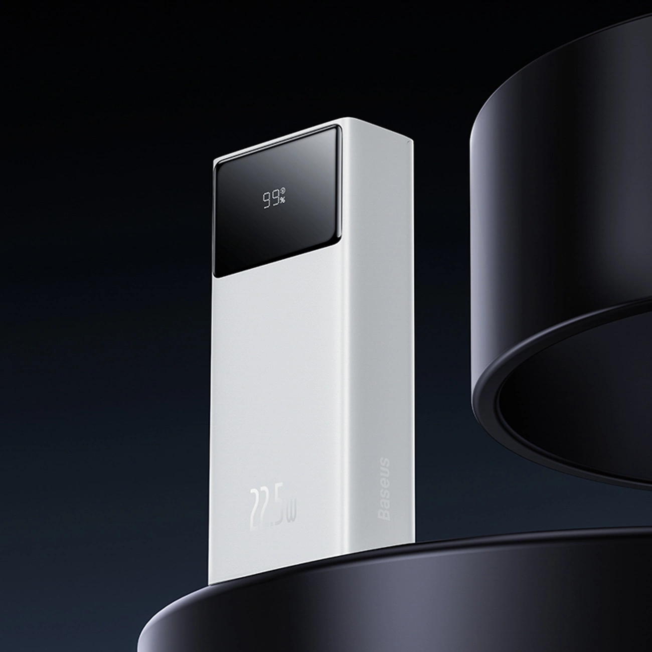 Batterie Externe Baseus EnerFill FP41, 30000mAh, 22.5W, QC + PD, 1 x USB-C - 2 x USB-A, Blanche