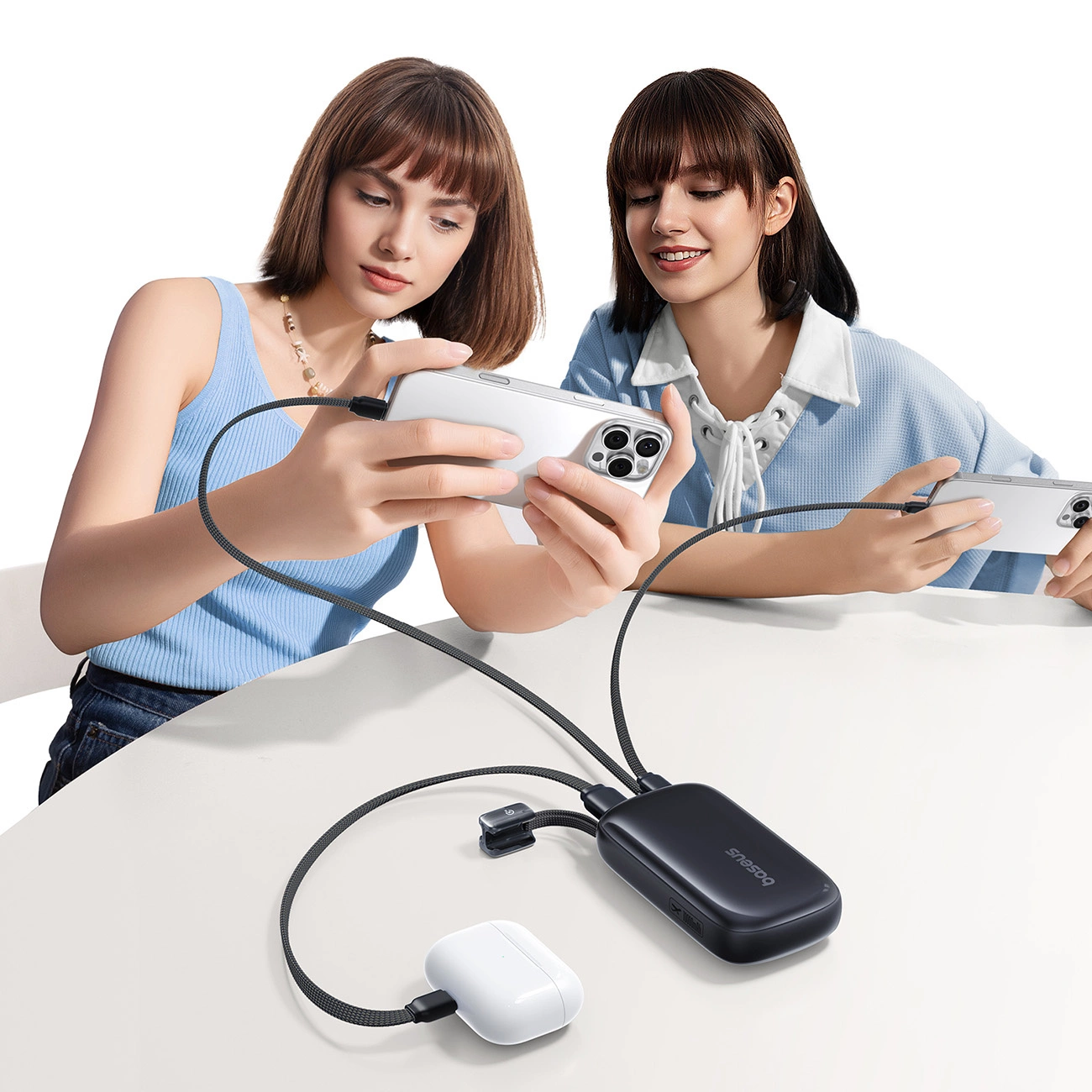 Externer Akku Baseus EnerFill FC21 QPow 3 Ultra, 10000mAh, 22.5W, QC + PD, 1 x USB-A - 1 x USB-C, Schwarz