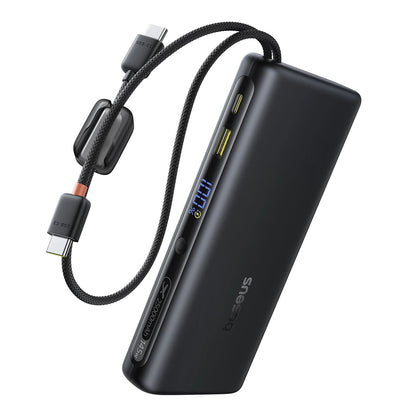 Externe Batterie Baseus EnerFill FC41, 25000mAh, 145W, QC + PD, 1 x USB-A - 3 x USB-C, Schwarz E0028H03