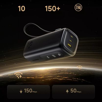 Batteria Esterna Baseus EnerGeek GX11, 20000mAh, 67W, QC + PD, 1 x USB-A - 2 x USB-C, Nera E0025701