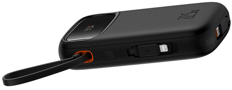 Externer Akku Baseus Qpow2, 10000mAh, 22.5W, QC + PD, 1 x Lightning - 1 x USB-A - 2 x USB-C, Schwarz P10055003113-00