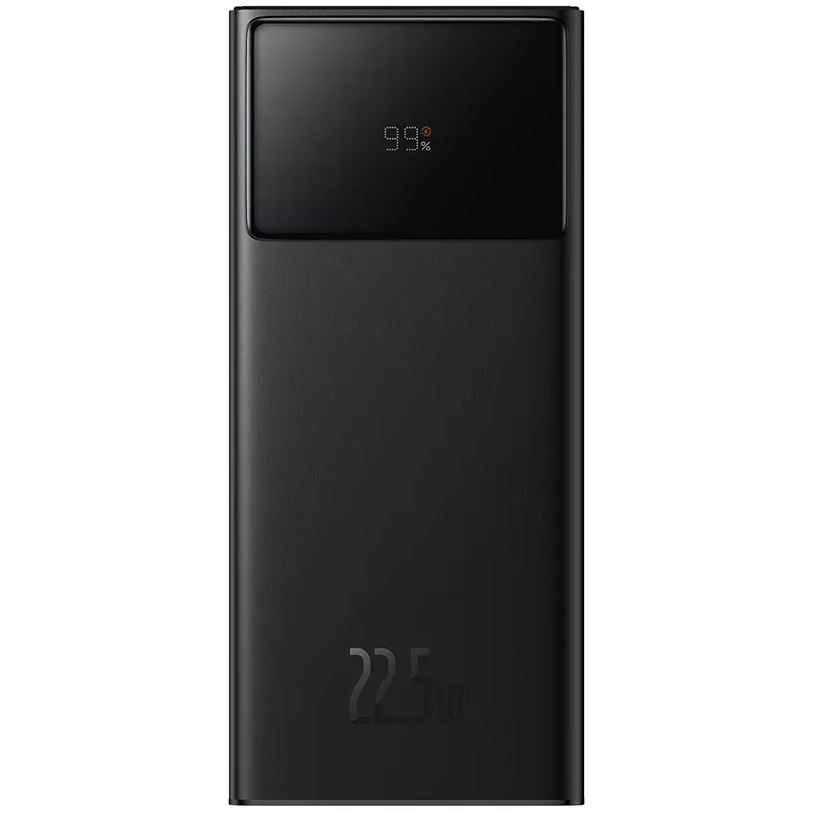 Externer Akku Baseus Star Lord, 30000mAh, 22.5W, QC + PD, 1 x USB-C - 2 x USB-A, Schwarz PPXJ080101