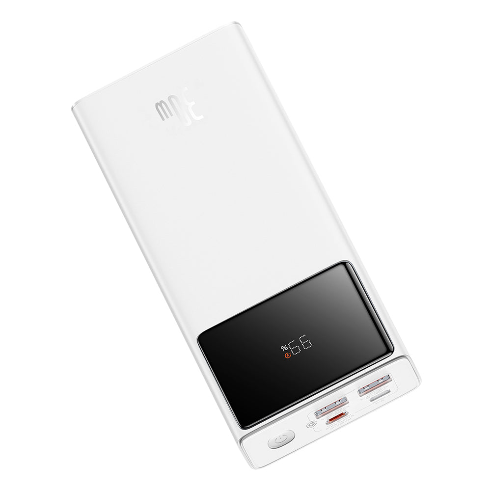 Batteria Esterna Baseus Star Lord, 20000mAh, 30W, QC + PD, 1 x USB-C - 2 x USB-A, Bianca P10022904213-00
