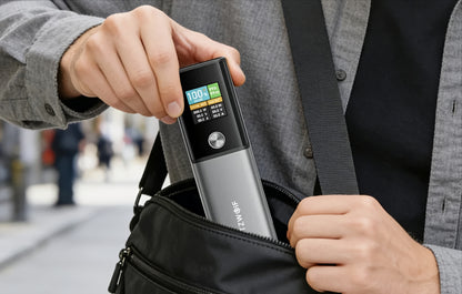 Externe Batterie BlitzWolf BW-P23, 14000mAh, 100W, QC + PD, 1 x USB-A - 1 x USB-C, Grau
