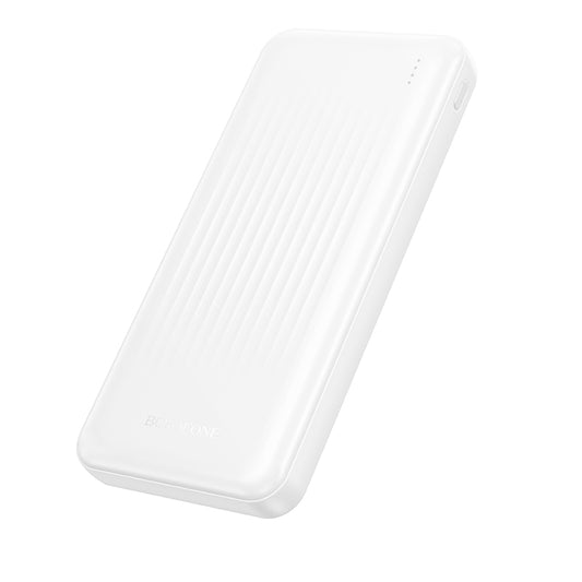 Externe Batterie Borofone BJ78 Clever, 10000mAh, 10W, 2 x USB-A, Weiß
