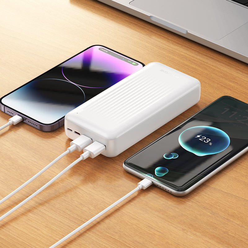 Batteria Esterna Borofone BJ78A Clever, 20000mAh, 10W, 2 x USB-A, Nera