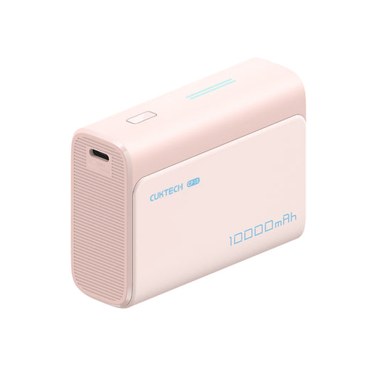 Batteria Esterna Cuktech CP13, 10000mAh, 30W, QC + PD, 1 x USB-A - 1 x USB-C, Rosa CUK0PB100DPK