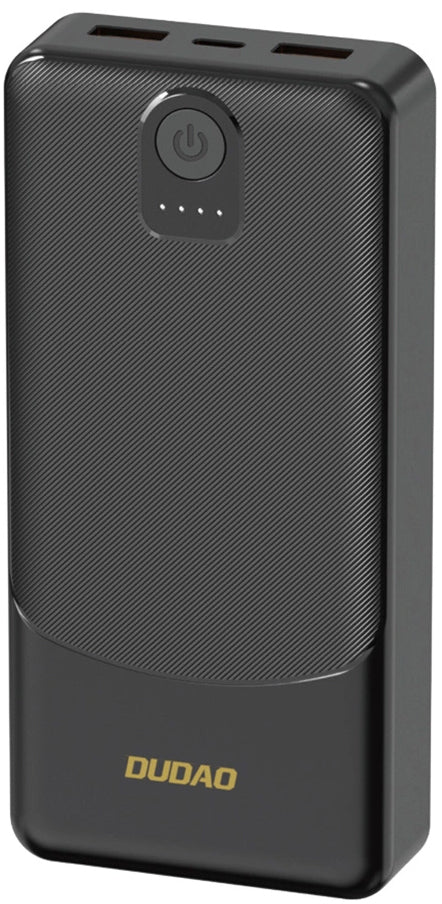 Batterie Externe Dudao K10, 10000mAh, 12W, 2 x USB-A, Noire