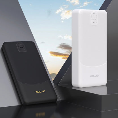 Batterie Externe Dudao K10, 10000mAh, 12W, 2 x USB-A, Noire