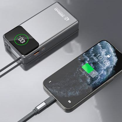 Batterie Externe Dudao K31 Pro, 20000mAh, 45W, QC + PD, 1 x USB-A - 2 x USB-C, Gris