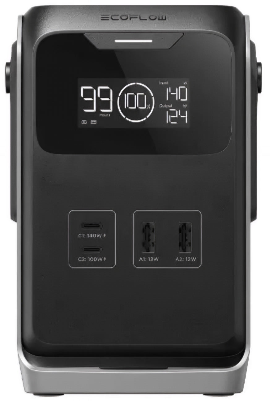 Batterie Externe EcoFlow Trail 200, 60000mAh, 220W, PD, 2 x USB-A - 2 x USB-C, Noire EF-TRAIL200-N