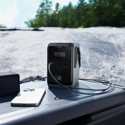 Batterie Externe EcoFlow Trail 200, 60000mAh, 220W, PD, 2 x USB-A - 2 x USB-C, Noire EF-TRAIL200-N